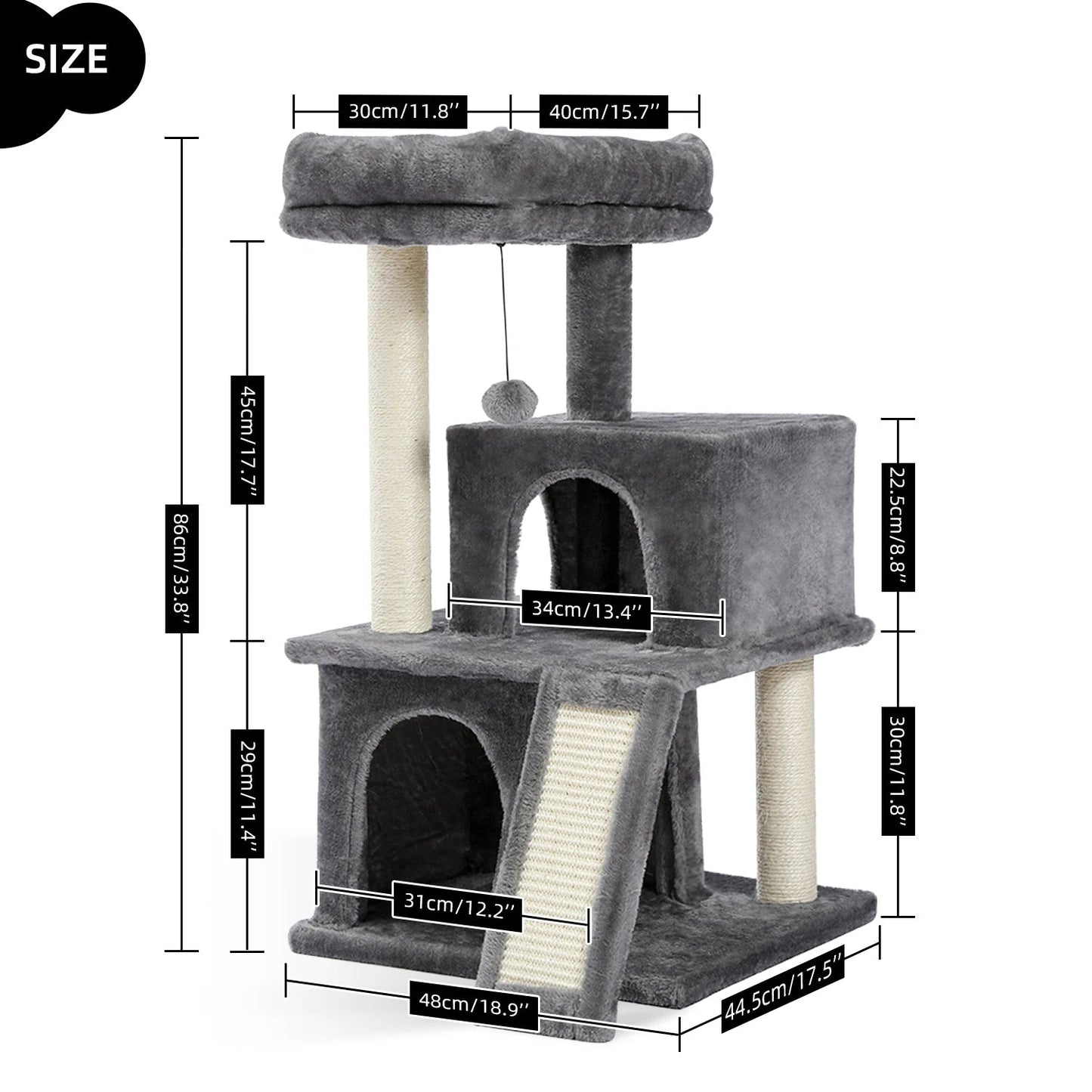 arbre-a-chat-gris