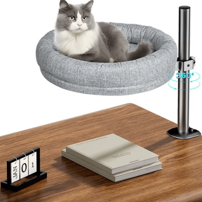 hamac-chat-bureau-gris