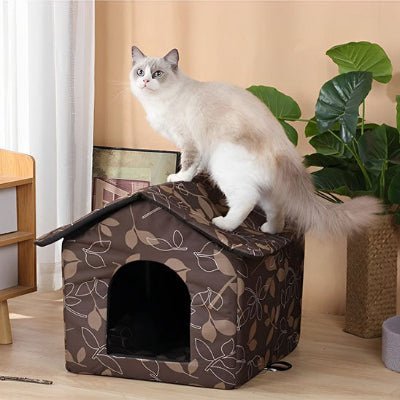 niche-pour-chat-camouflage-mini-maison