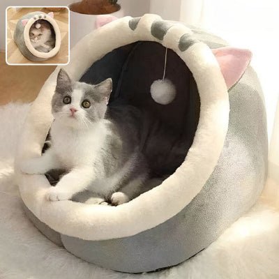 niche-pour-chat-maison-mignon