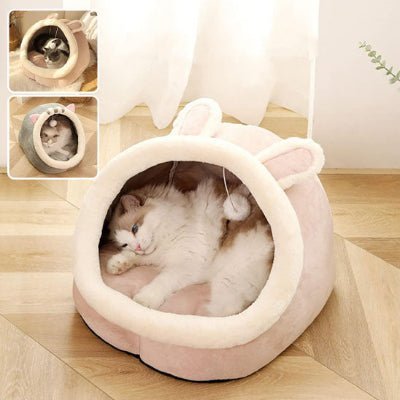 niche-pour-chat-maison-cute