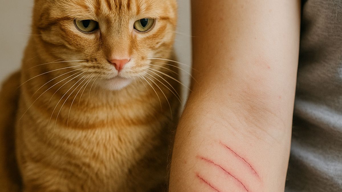 À morsure ou griffure de chat : Quoi faire immédiatement pour éviter l ...