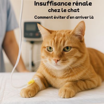 Chat sous perfusion intra veineuse pour insuffisance rénale comment la prévenir avant le stade critique