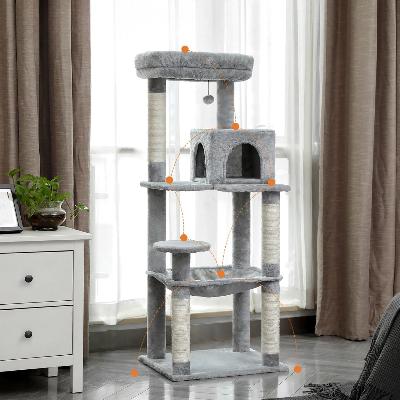 Arbre à chat - CatComfort™ - Gris - CHATisfait