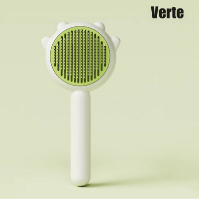 Brosse-pour-chat-verte