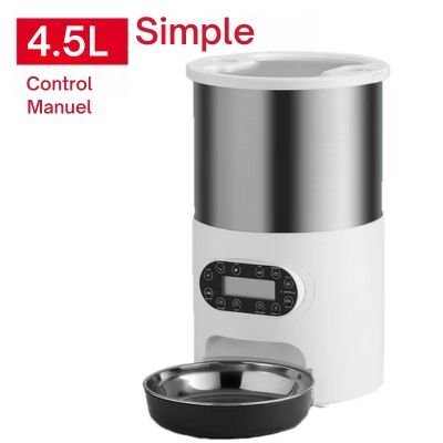 Distributeur de croquettes automatique pour chat simple