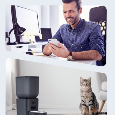 Distributeur de croquettes pour chat | ConnectCAT - CHATisfait