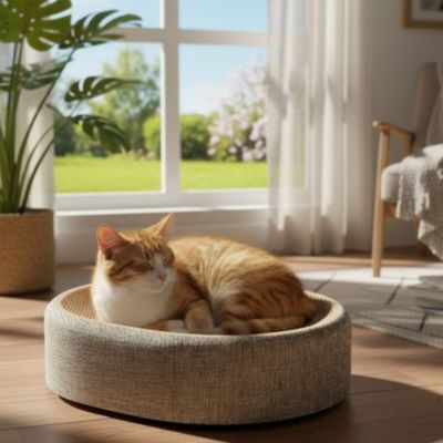 griffoir chat oval aimé par les chat