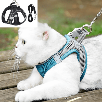 Harnais-pour-chat-catlover noir