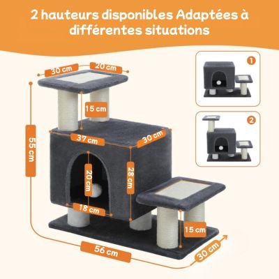 Mini arbre a chat | escalier - CHATisfait