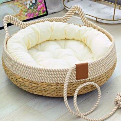 panier-chat-osier-blanc