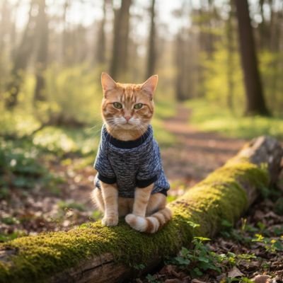 pull pour chat fit parfait bleu