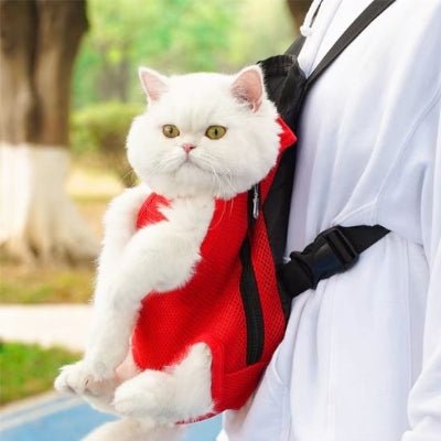 sac-kangourou-chat-rouge