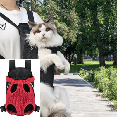sac-kangourou-chat-couleur rouge