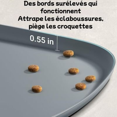 Tapis Alimentation chat | Anti Dégât - CHATisfait